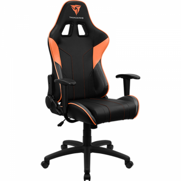 Scaun gaming ThunderX3 EC3, Orange-Black