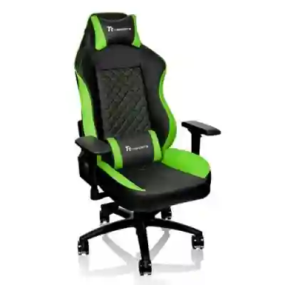 Scaun gaming Tt eSPORTS by Thermaltake GT Comfort, Black/Green