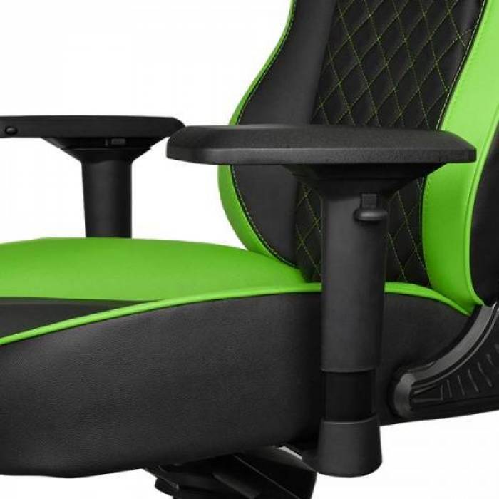 Scaun gaming Tt eSPORTS by Thermaltake GT Comfort, Black/Green