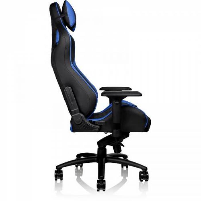 Scaun gaming Tt eSPORTS by Thermaltake GT Fit, Black-Blue