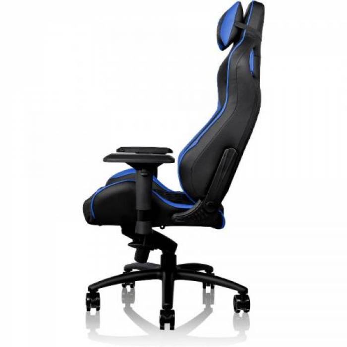 Scaun gaming Tt eSPORTS by Thermaltake GT Fit, Black-Blue