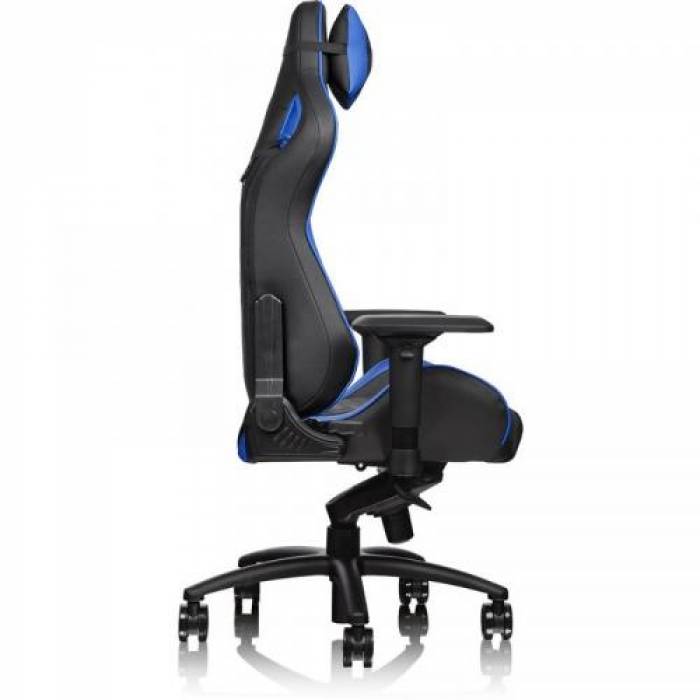 Scaun gaming Tt eSPORTS by Thermaltake GT Fit, Black-Blue