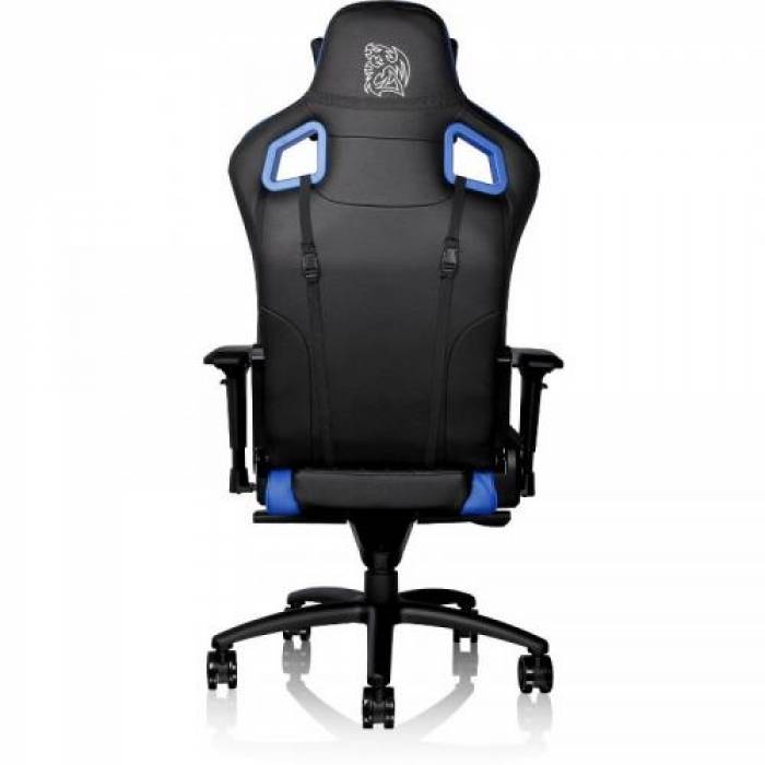 Scaun gaming Tt eSPORTS by Thermaltake GT Fit, Black-Blue