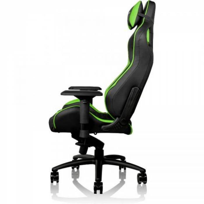 Scaun gaming Tt eSPORTS by Thermaltake GT Fit, Black- Green