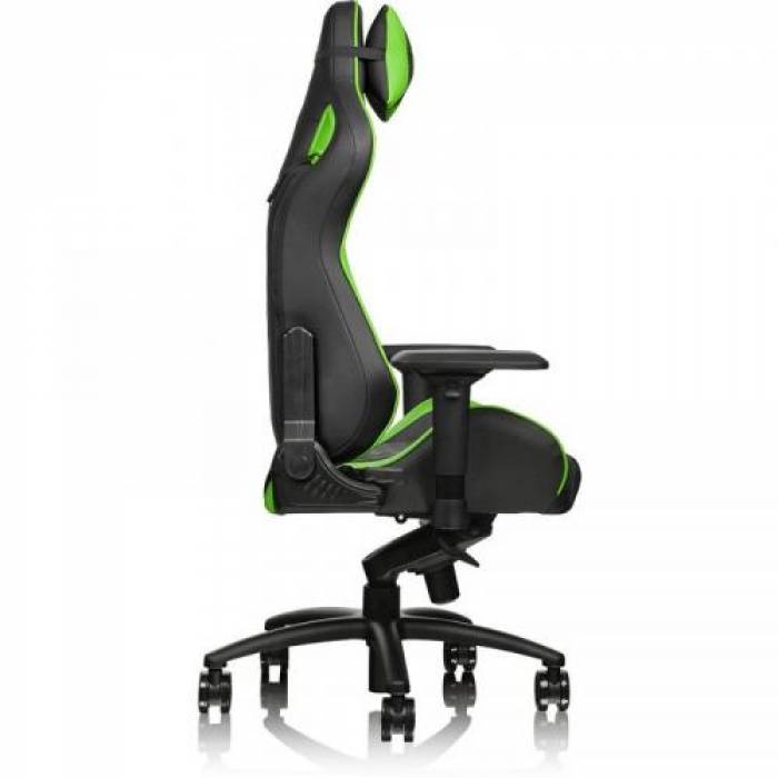 Scaun gaming Tt eSPORTS by Thermaltake GT Fit, Black- Green