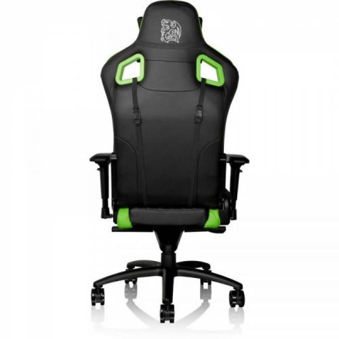 Scaun gaming Tt eSPORTS by Thermaltake GT Fit, Black- Green