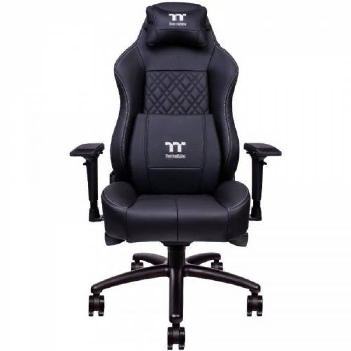 Scaun gaming Tt eSPORTS by Thermaltake X Comfort Real Leather, Black