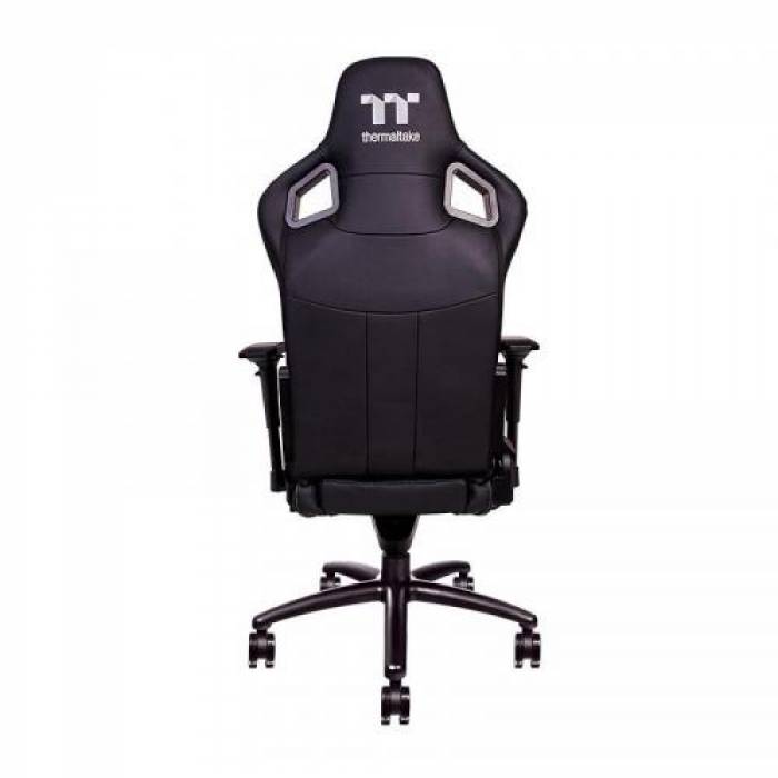 Scaun gaming Tt eSPORTS by Thermaltake X FIT Real Leather, Black