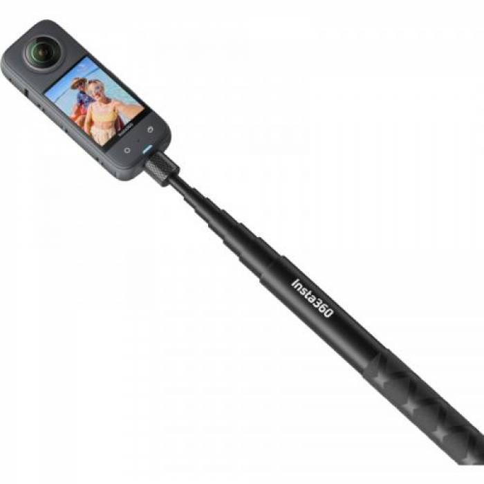 Selfie stick Insta360 CINSAAVF, 114 cm, Black