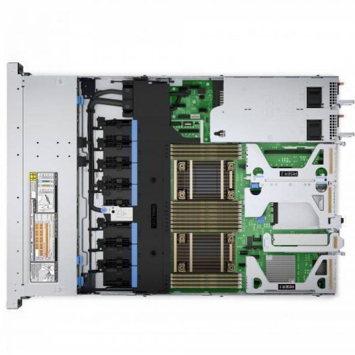 Server Dell PowerEdge R450, Intel Xeon Silver 4309Y, RAM 16GB, SSD 480GB, PERC H745, PSU 2x 600W, No OS