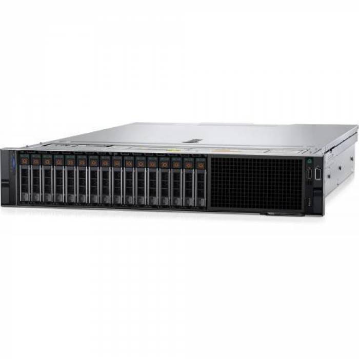 Server Dell PowerEdge R550, Intel Xeon Silver 4309Y, RAM 16GB, SSD 2x 480GB, PERC H745, PSU 2x 600W, No OS