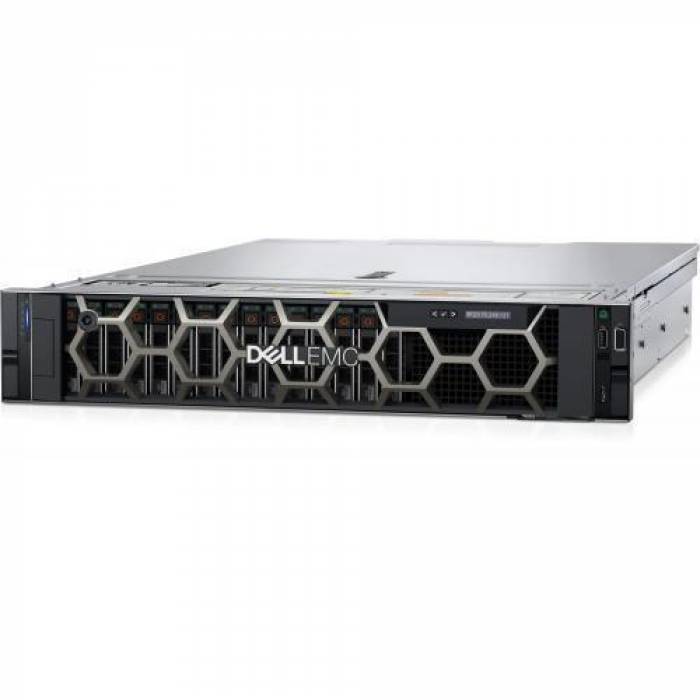 Server Dell PowerEdge R550, Intel Xeon Silver 4309Y, RAM 16GB, SSD 480GB, PERC H745, PSU 2x 800W, No OS