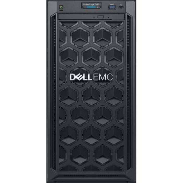 Server Dell PowerEdge T140, Intel Xeon E-2234, RAM 16GB, HDD 2x 4TB, PERC H330, PSU 365W, No OS