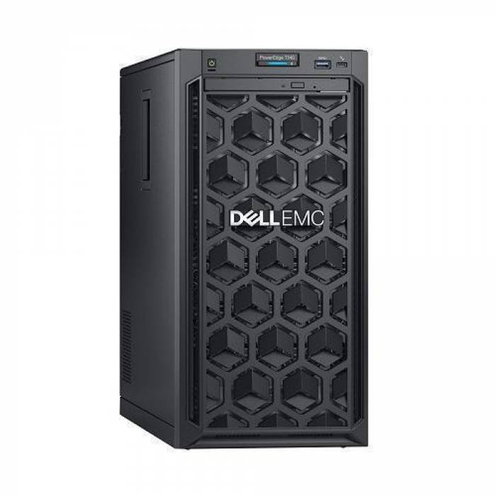 Server Dell PowerEdge T140, Intel Xeon E-2234, RAM 16GB, HDD 2x 4TB, PERC H330, PSU 365W, No OS