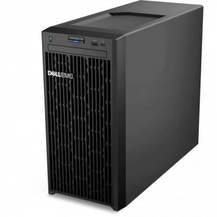 Server Dell PowerEdge T150, Intel Xeon E-2314, RAM 16GB, HDD 2x 2TB, PERC H355, PSU 300W, No OS