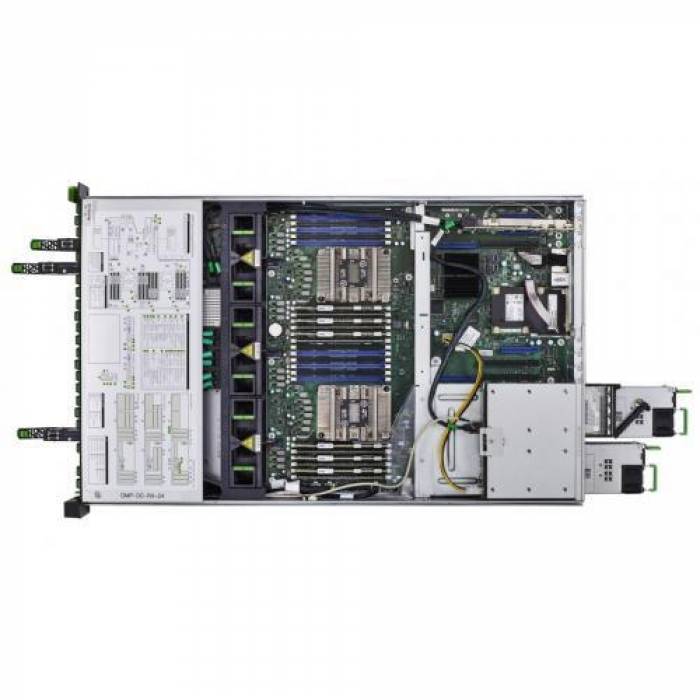 Server Fujitsu PRIMERGY RX2540 M5, Intel Xeon Gold 5217, RAM 16GB, No HDD, No RAID, PSU 450W, No OS