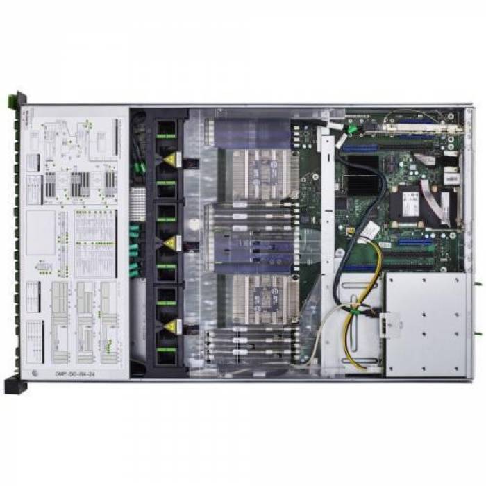 Server Fujitsu PRIMERGY RX2540 M5, Intel Xeon Silver 4208, RAM 16GB, No HDD, PRAID EP540i, PSU 2x 800W, No OS