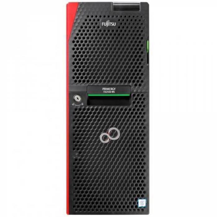 Server Fujitsu PRIMERGY TX2550 M5, Intel Xeon Silver 4215, RAM 16GB, No HDD, No RAID, PSU 450W, No OS