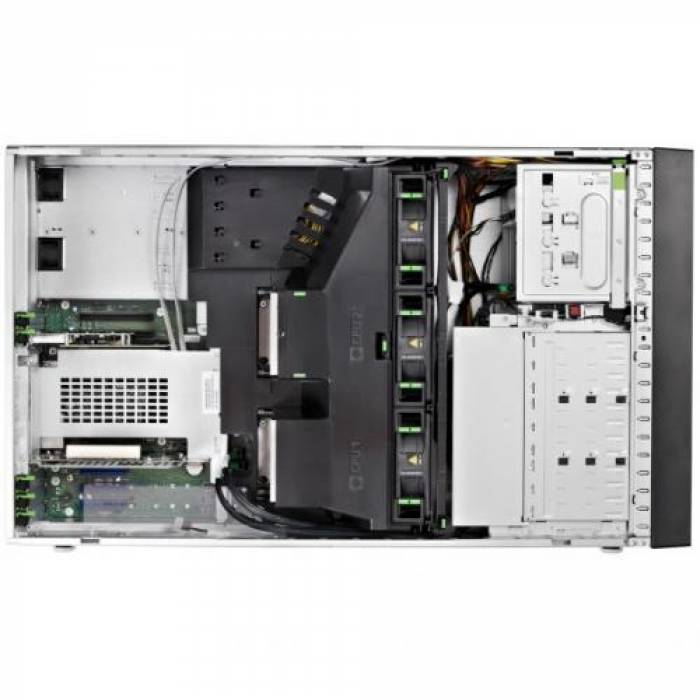 Server Fujitsu PRIMERGY TX2550 M5, Intel Xeon Silver 4215, RAM 16GB, No HDD, No RAID, PSU 450W, No OS