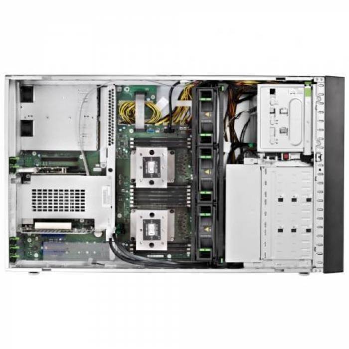 Server Fujitsu PRIMERGY TX2550 M5, Intel Xeon Silver 4215, RAM 16GB, No HDD, No RAID, PSU 450W, No OS