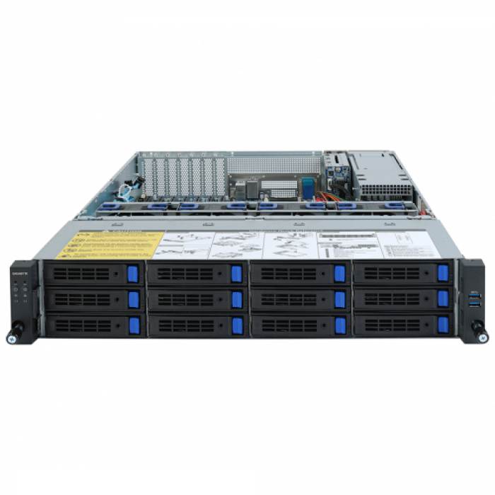 Server Gigabyte R272-Z30, No CPU, No RAM, No HDD, SoC, PSU 800W, No OS