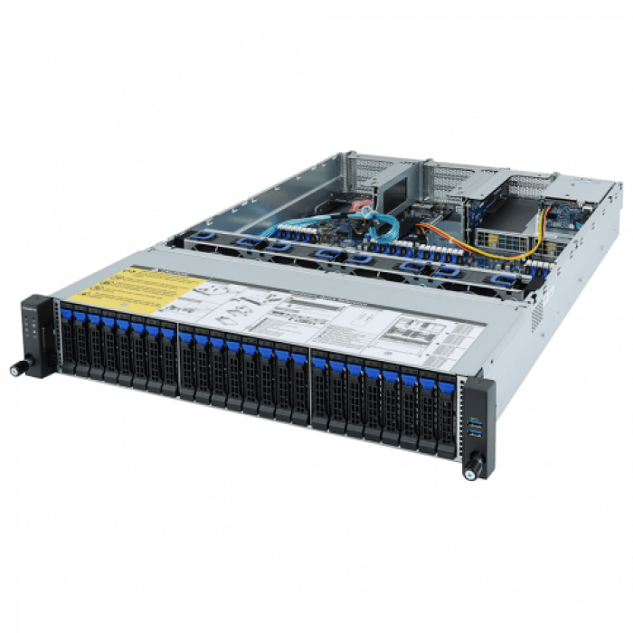 Server Gigabyte R282-Z91, No CPU, No RAM, No HDD, SoC, PSU 1600W, No OS
