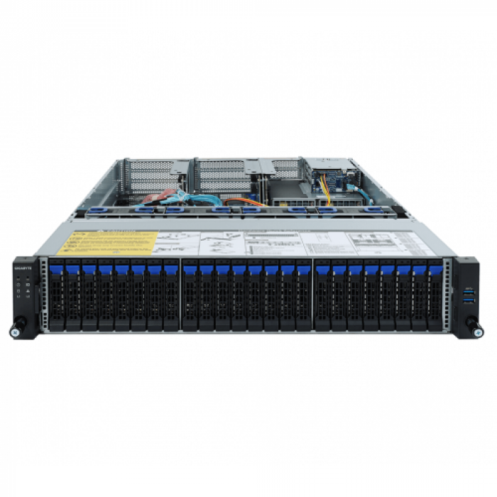 Server Gigabyte R282-Z91, No CPU, No RAM, No HDD, SoC, PSU 1600W, No OS