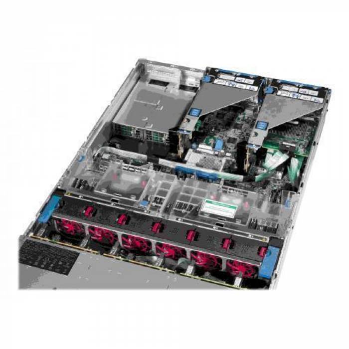Server HP ProLiant DL380 Gen10, Intel Xeon Silver 4208, RAM 32GB, no HDD, Broadcom MegaRAID MR416i-p, PSU 1x 800W, No OS