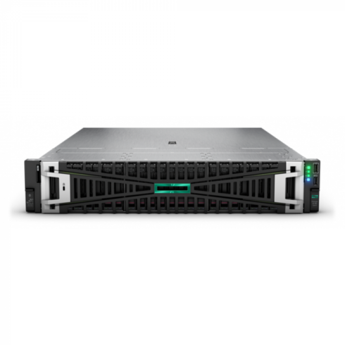 Server HP ProLiant DL385 Gen11, AMD EPYC 9124, RAM 32GB, No HDD, HPE MR408i-o, PSU 1x 800W, No OS