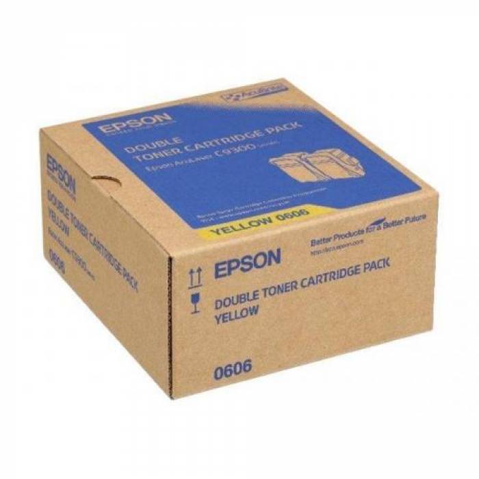 Set 2 Cartuse Toner Epson Yellow C13S050606