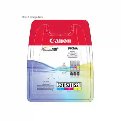 Set Cartuse Canon CLI521 Multi Pack C/M/Y 2934B010AA