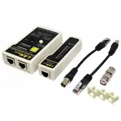 Set testare cablu retea RJ45 / RJ11 / RJ12, BNC, Logilink WZ0015