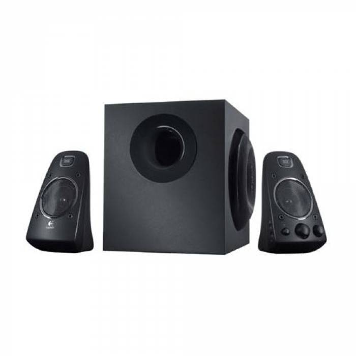 Sistem Audio Logitech Z623, 2.1, 200W RMS, THX-Certified, Negru