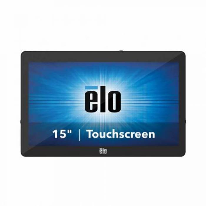 Sistem POS EloTouch EloPOS 15E2, Intel Celeron J4105, 15.6inch Projected Capacitive, RAM 4GB, SSD 128GB, No OS, Black