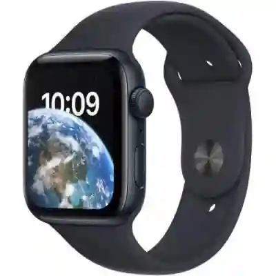 Smartwatch Apple Watch SE (2022), 1.78inch, 4G, curea silicon, Midnight-Midnight