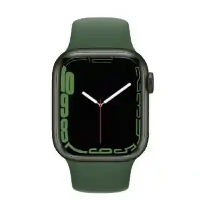 Smartwatch Apple Watch Series 7, 1.69inch, curea silicon, Green-Green