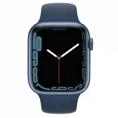 Smartwatch Apple Watch Series 7, 1.9inch, curea silicon, Blue-Abyss Blue