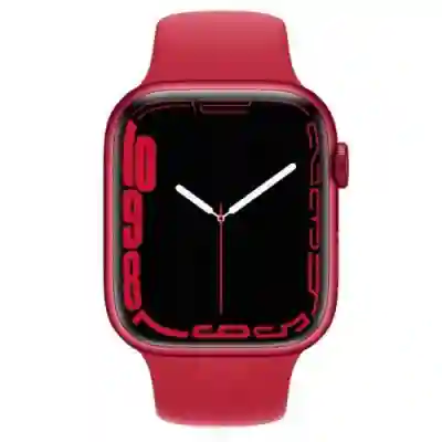 Smartwatch Apple Watch Series 7, 1.9inch, curea silicon, Red-Red