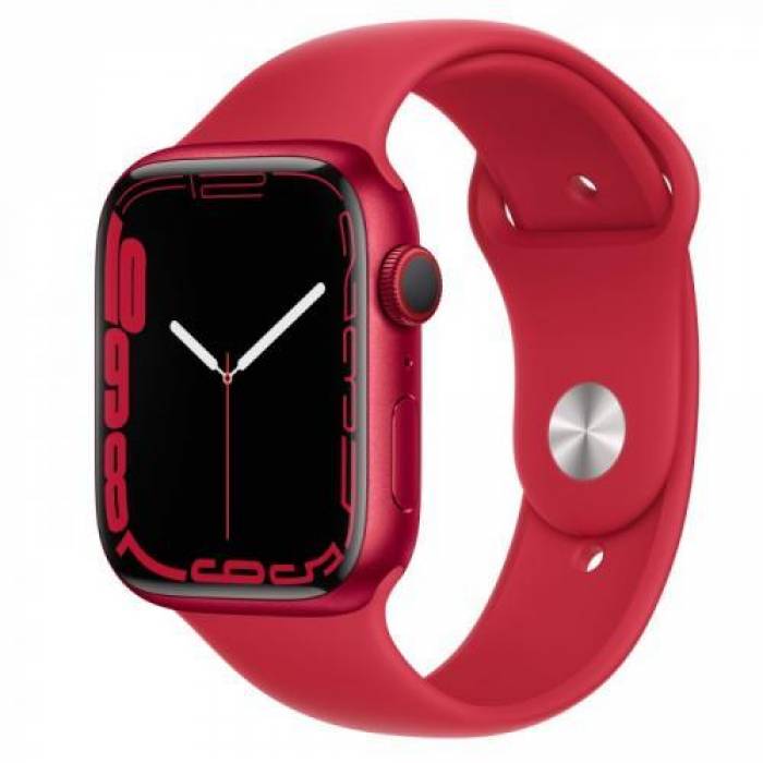 Smartwatch Apple Watch Series 7, 1.9inch, curea silicon, Red-Red