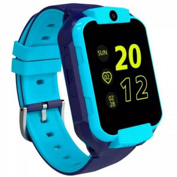 SmartWatch Canyon Kids KW41, 1.69inch, Curea Silicon, Blue