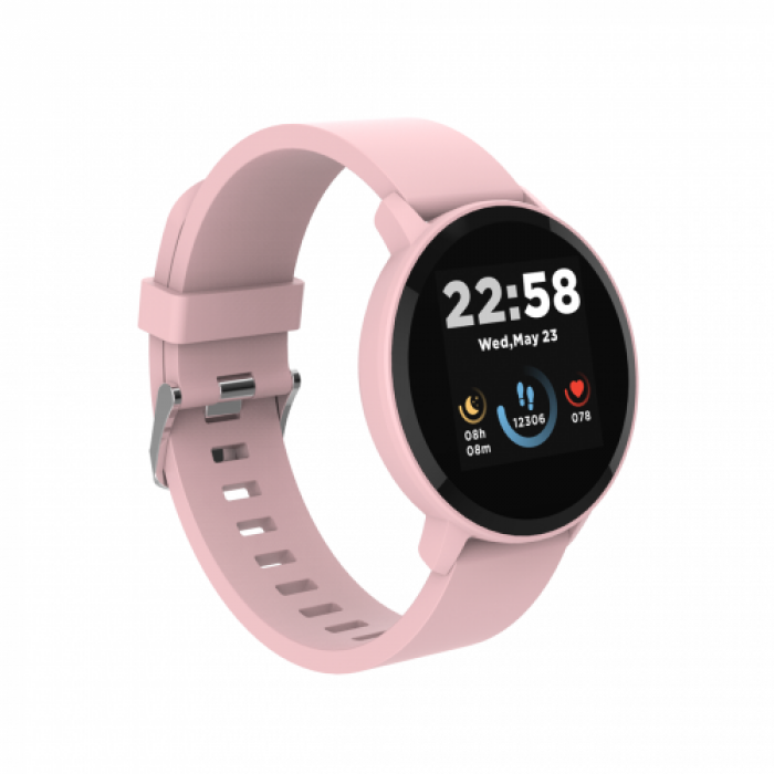 SmartWatch Canyon Lollypop SW-63, 1.3inch, Curea Silicon, Pink