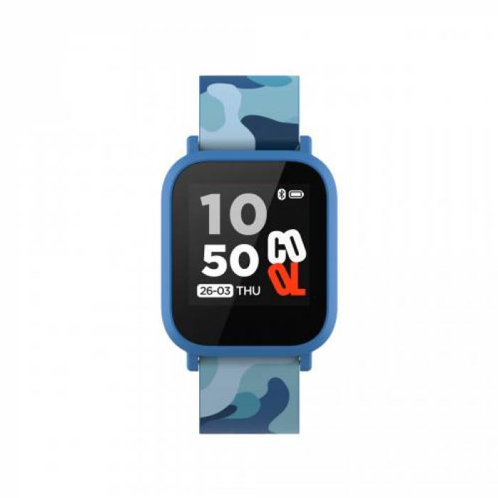 Smartwatch Canyon MyDino KW-33, 1.3inch, Curea Silicon, Blue