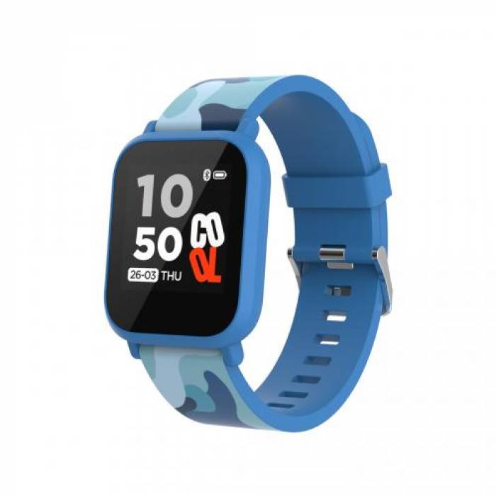 Smartwatch Canyon MyDino KW-33, 1.3inch, Curea Silicon, Blue