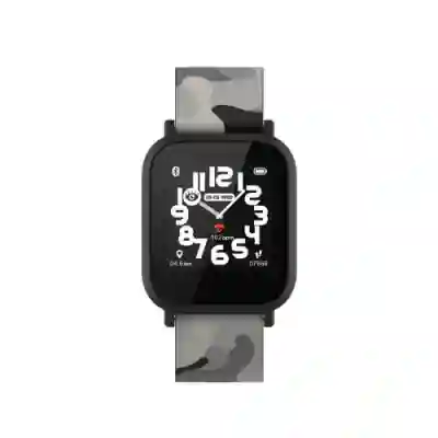 Smartwatch Canyon MyDino KW-33, 1.3inch, Curea Silicon, Gray