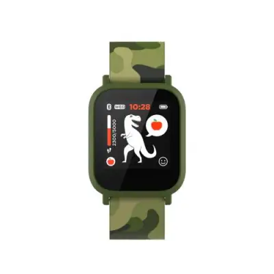 Smartwatch Canyon MyDino KW-33, 1.3inch, Curea Silicon, Green