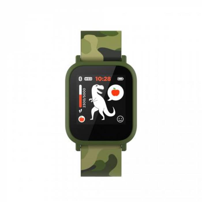 Smartwatch Canyon MyDino KW-33, 1.3inch, Curea Silicon, Green