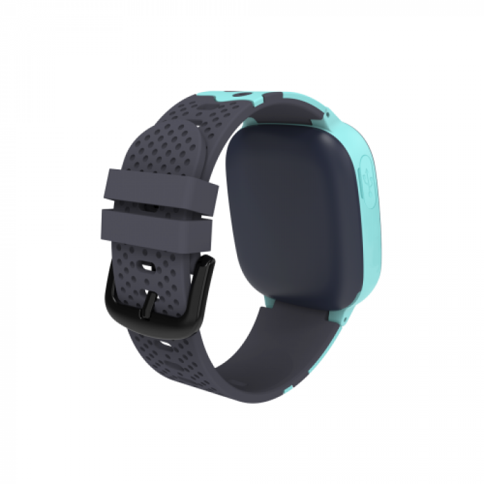 SmartWatch Canyon Sandy KW-34, 1.44inch, Curea Silicon, Gri-Blue