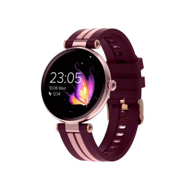 Smartwatch Canyon SW-61 Semifreddo, 1.19inch, Curea Silicon, Purple-Pink