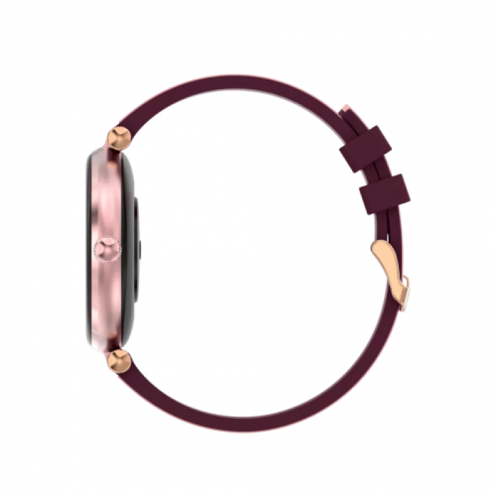 Smartwatch Canyon SW-61 Semifreddo, 1.19inch, Curea Silicon, Purple-Pink