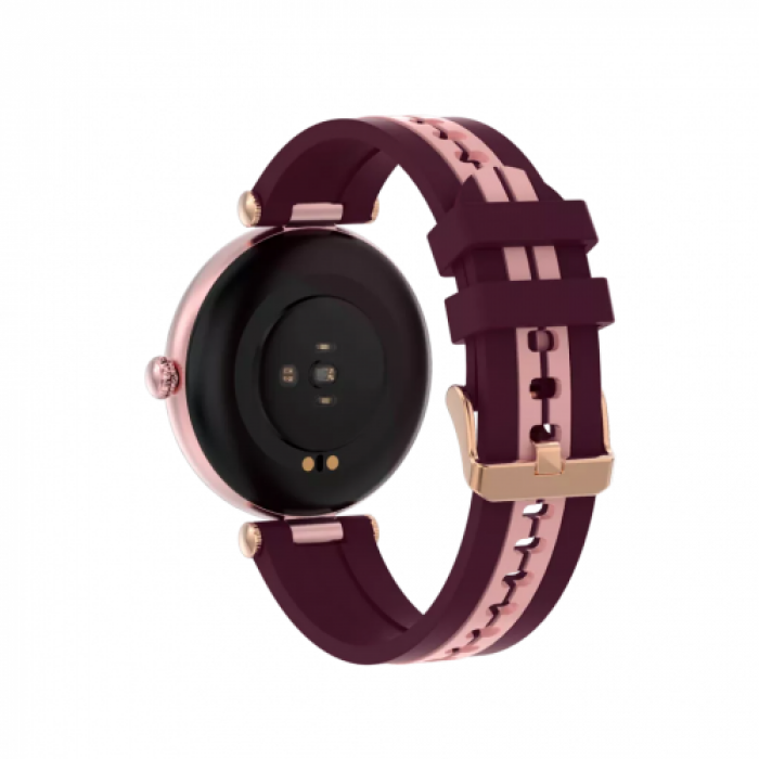 Smartwatch Canyon SW-61 Semifreddo, 1.19inch, Curea Silicon, Purple-Pink